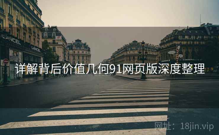 详解背后价值几何91网页版深度整理