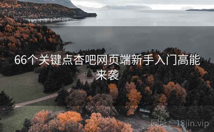 66个关键点杏吧网页端新手入门高能来袭
