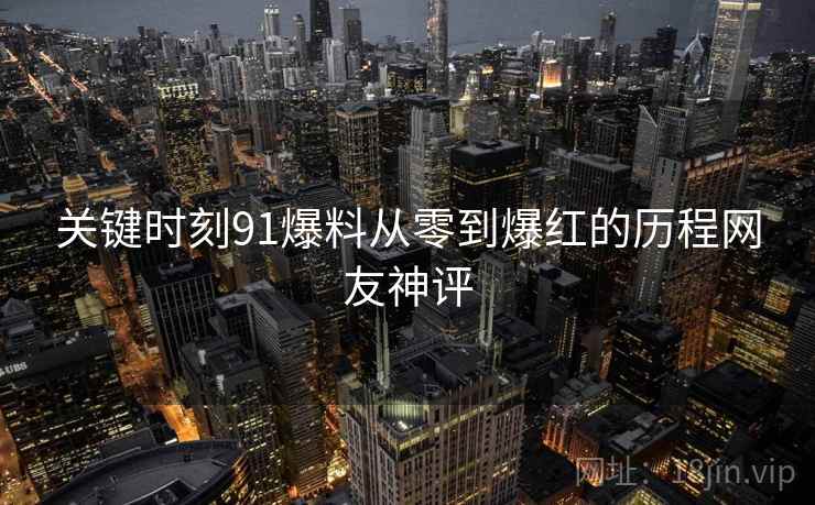 关键时刻91爆料从零到爆红的历程网友神评
